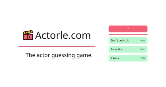 Jouer à Actorle - Jeu du Jour Gratuit