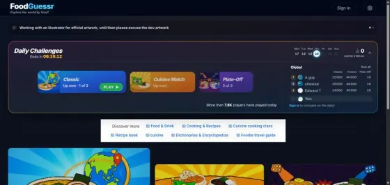 Jouer à FoodGuessr - Jeu du Jour Gratuit