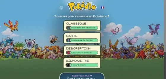 Jouer à Pokedle - Jeu du Jour Gratuit