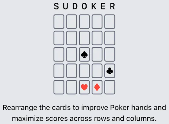 Jouer à Sudoker - Jeu du Jour Gratuit