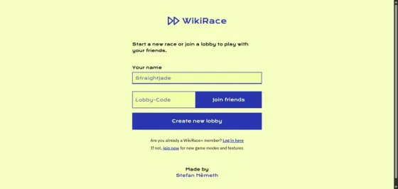 Jouer à WikiRace - Jeu du Jour Gratuit